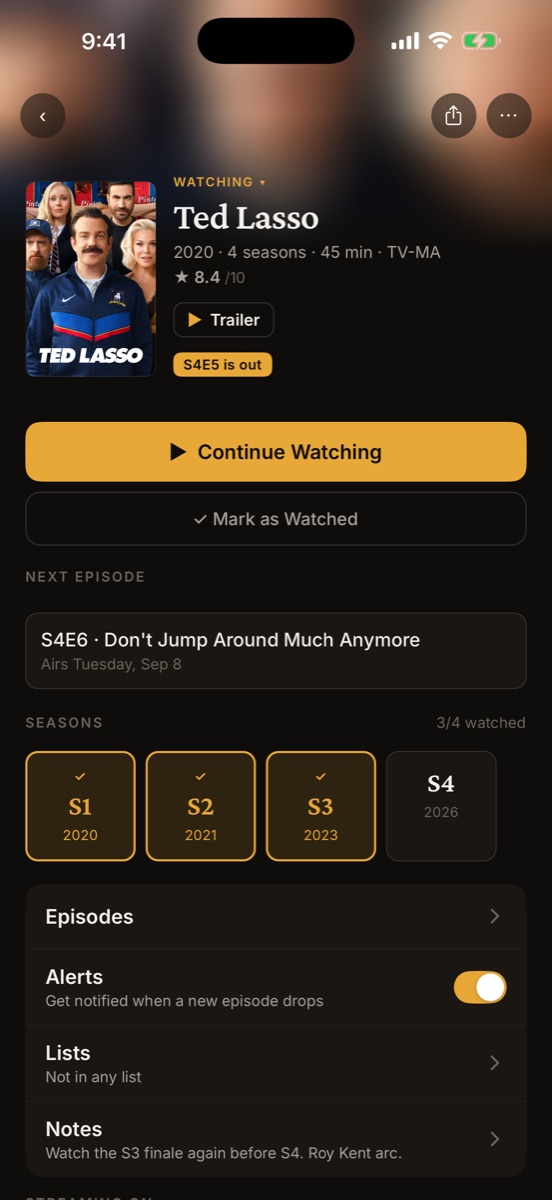 Next episode, air date and alert on one page